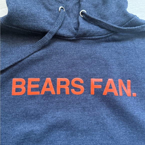 Obvious Shirts Chicago Bears Bears Fan Hoodie Small - Picture 2 of 8